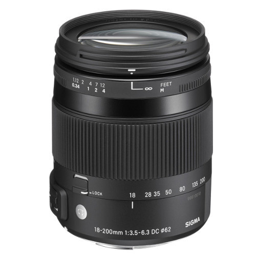 Sigma 18-200 mm f/3.5-6.3 DC OS HSM CONTEMPORARY Nikon