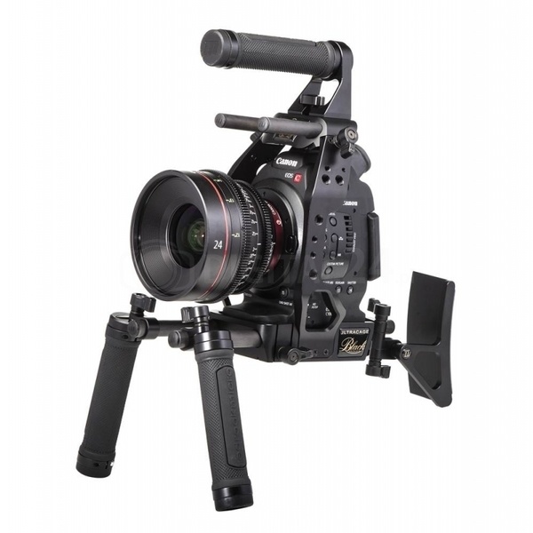 Redrockmicro ręczny rig ultraCage Black the Event dla Canon C100 demonstracyjny 