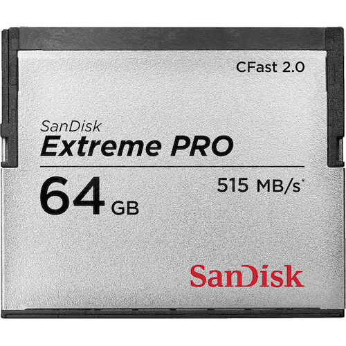 Karta  SanDisk CFAST 2.0 64GB Extreme Pro