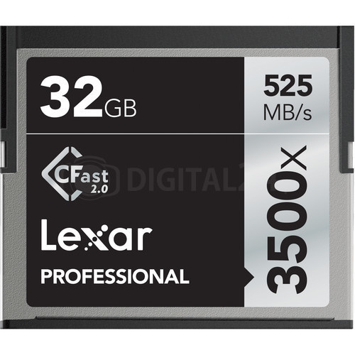 Karta pamięci Lexar CFast 2.0 32GB 3500x Professional