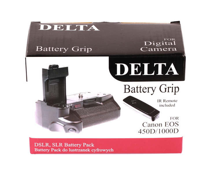 Delta Battery Grip Canon 450D/1000D [ BASIC + IR pilot ]