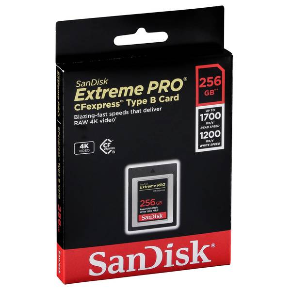 Karta pamięci SanDisk CF Express Type 2  256GB Extreme Pro     SDCFE-256G-GN4NN