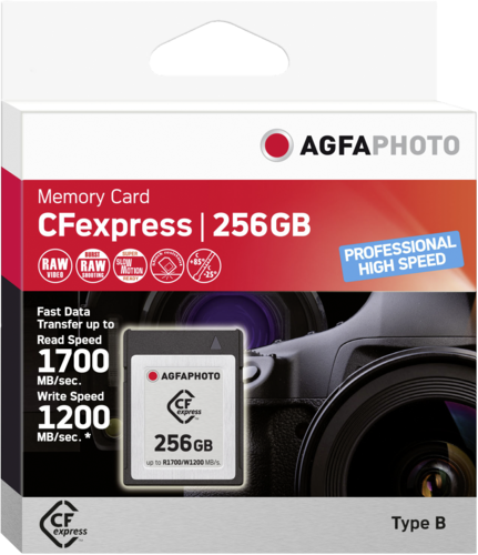 Karta pamięci AgfaPhoto CFexpress        256GB Professional High Speed