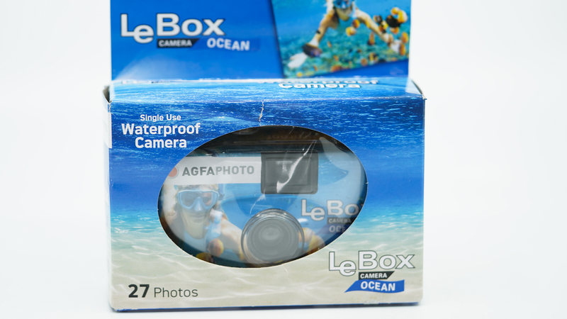Aparat jednorazowy AgfaPhoto LeBox 400 27 zdjęć Ocean wodoodporny