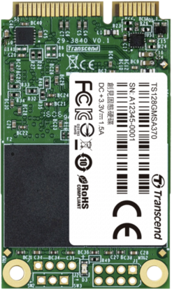 Dysk Transcend MSA370 mSATA SSD 128GB SATA III