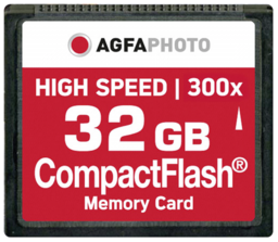Karta pamięci AgfaPhoto Compact Flash     32GB High Speed 300x MLC