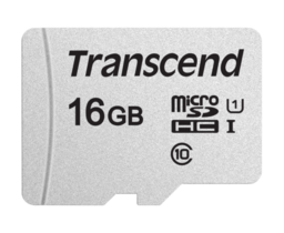 Karta pamięci Transcend microSDHC 300S 16GB Class 10 UHS-I U1