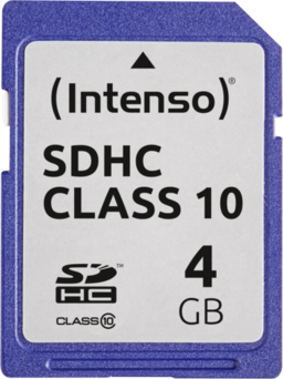 Karta pamięci Intenso SDHC Card            4GB Class 10