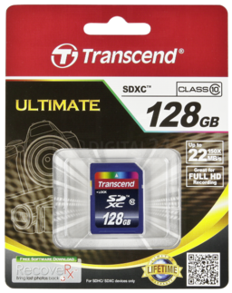 Karta pamięci Transcend SDXC 128GB Class 10