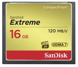 Karta pamięci SanDisk Extreme CF 16GB 120MB/s