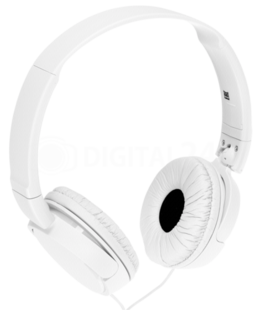 Słuchawki nauszne Sony MDR-ZX110W białe