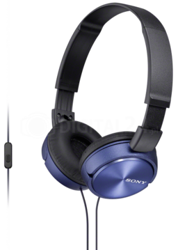 Słuchawki nauszne Sony MDR-ZX310APL niebieskie
