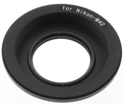 Adapter JYC Nikon [Ai / AiS / AF] do M42 + soczewka