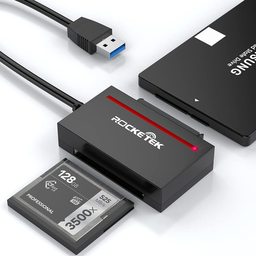 Czytnik kart Cfast Rocketek USB 3.0 adapter SSD, HDD 2,5 &quot;