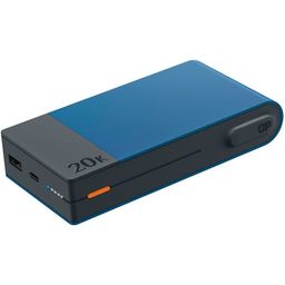 GP PowerBank MP20B 20000mAh USB-C/USB-A niebieski 130M20BBLUE