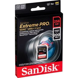 Karta pamięci SanDisk Extreme Pro SDXC 256GB UHS-I C10 U3 V30