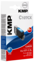 KMP C107CX  cyan komp. z Canon CLI-571 XL C