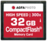 Karta pamięci AgfaPhoto Compact Flash     32GB High Speed 300x MLC