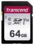Karta pamięci Transcend SDXC 300S         64GB Class 10 UHS-I U1