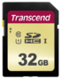 Karta pamięci Transcend SDHC 500S         32GB Class 10 UHS-I U1 V30