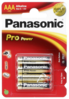 Baterie Panasonic Pro Power LR 03 Micro AAA - blister 4 szt