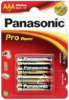 Baterie Panasonic Pro Power LR 03 Micro AAA - 12 blistrów po 4 szt