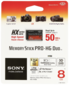 Karta pamięci Sony Memory Stick Pro HG Duo HX 8GB 50MB/s