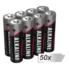 Baterie 50x8 Ansmann Alkaline Mignon AA LR 6-red-line