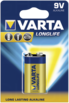 Baterie Varta Longlife Extra 9V 6 LR 61 - 10 blistrów po 1 szt