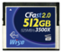Karta pamięci Wise CFast 2.0 Card 3500x  512GB blue