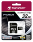 Karta pamięci Transcend MicroSDHC 32GB Class 10 + adapter