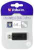 Pendrive Verbatim Store n Go Pinstripe USB 2.0 czarny 64GB
