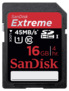 Karta pamięci SanDisk Extreme PLUS SDHC 16GB 80MB/s. UHS 1