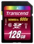 Karta pamięci Transcend SDXC 128GB Class 10 UHS-I 600x