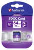 Karta pamięci Verbatim SDXC 64GB Class 10