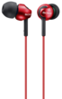 Słuchawki douszne Sony MDR-EX110LPR czerwone