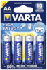 Baterie Varta AA / LR 06 - blister 4 szt