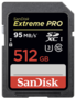 Karta pamięci SanDisk Extreme Pro SDXC 512GB 95MB/s
