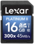 Karta pamięci Lexar SDHC 16GB 300x Premium II Class 10 UHS-I