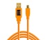 Tether Tools  kabel USB 2.0 A/MiniB 5 Pin 4,6m orange + pokrowiec 