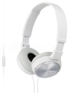Słuchawki nauszne Sony MDR-ZX310APW białe