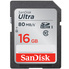 Karta pamięci SanDisk Ultra SDHC 16 GB 80 MB/s