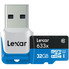 Karta pamięci Lexar microSDHC 633x UHS-I 32GB + czytnik USB 3.0