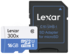 Karta pamięci Lexar microSDHC High Speed 16GB 300x + adapter SD
