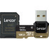 Karta pamięci Lexar microSDXC 1800x 128GB UHS-II + czytnik USB 3.0 + adapter