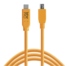 Tether Tools USB-C na 2.0 Mini B 5-Pin 4,60m pomarańczowy