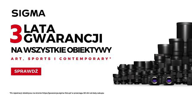 3 lata gwarancji Sigma