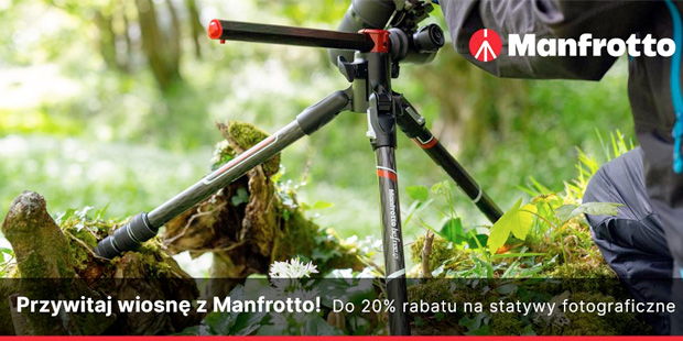 Wiosenna promocja Manfrotto