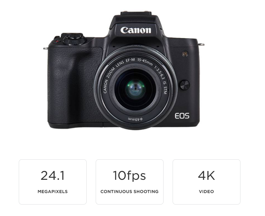 Canon EOS M50 - Prezentacja