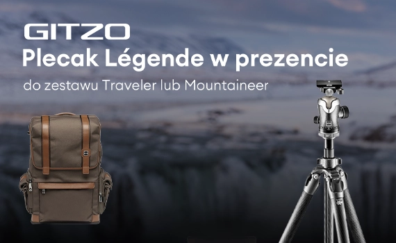 Statywy Gitzo z plecakiem gratis
